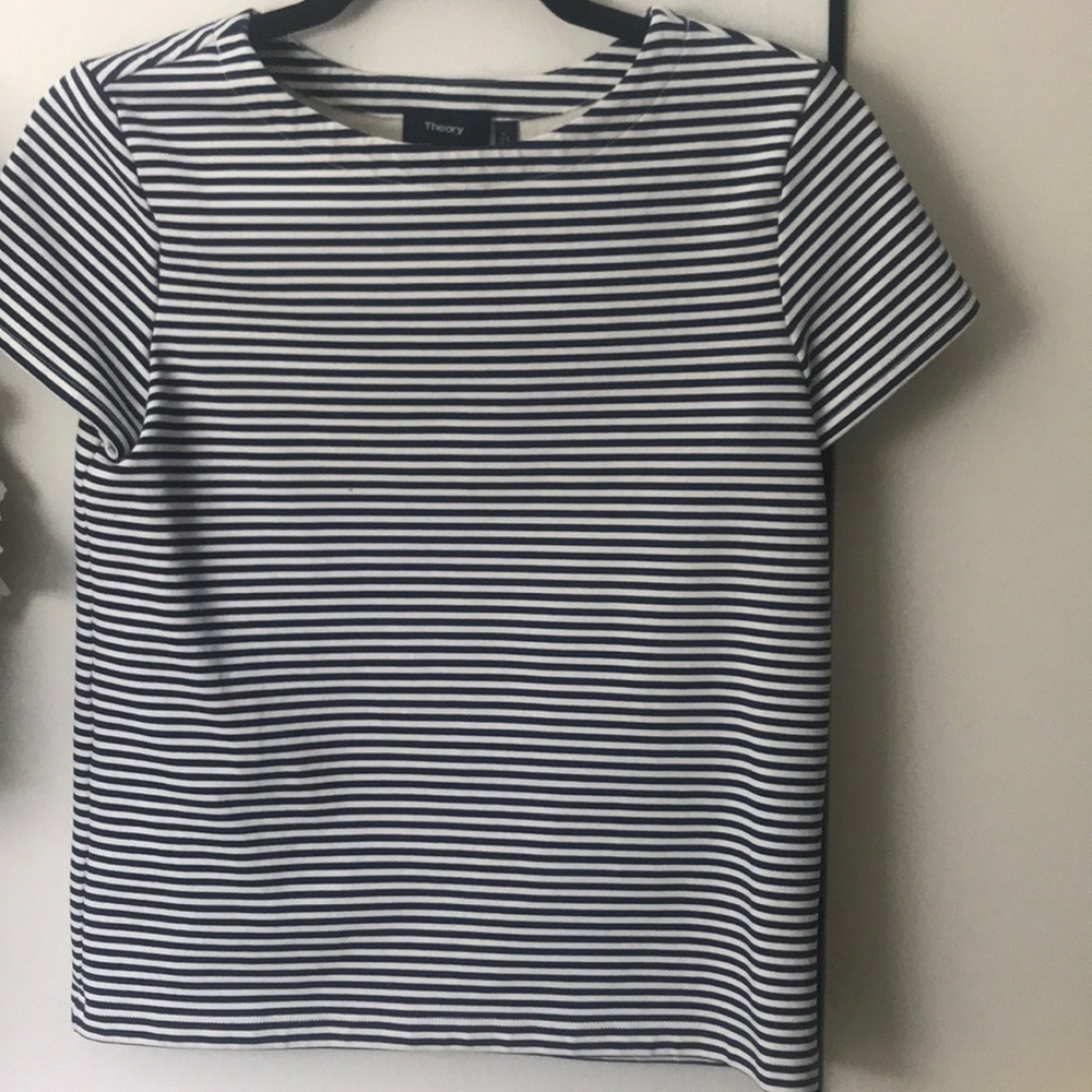 Theory Cap Sleeved Shirt